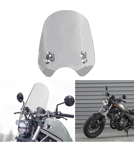 Amazon | Puig 20820H NEW GENERATION LONG [SMOKE] CMX1100 REBEL (21
